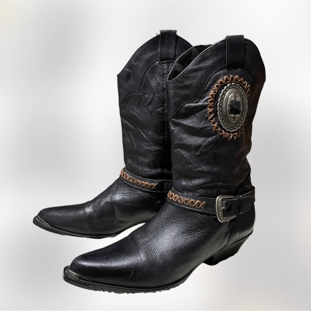 Leather Craft by Premier collection boots made in Brazil size 8.5